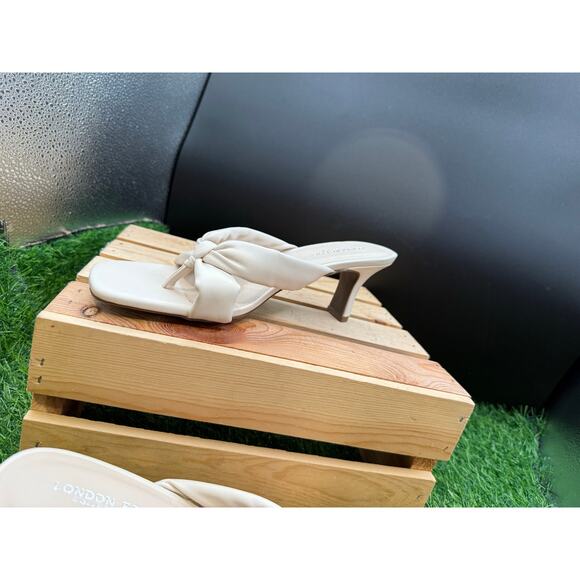 London Fog- Cream- Heels- Size 9 - Picture 5 of 10